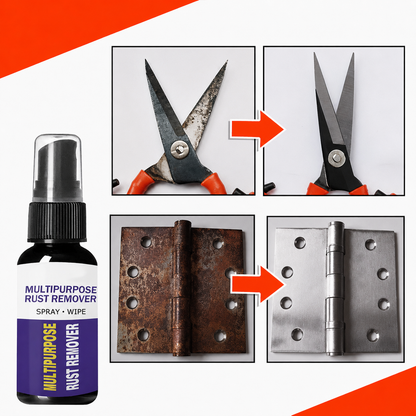 🔥Last Day-Buy 1 Get 1 Free🔥Multi-Purpose Heavy-Duty Rust Remover Spray