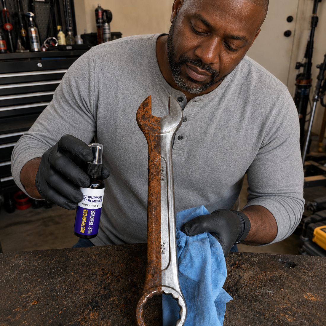 Perfect for neglected hand tools